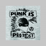 Punk is Protest tepláky s tlačeným logom